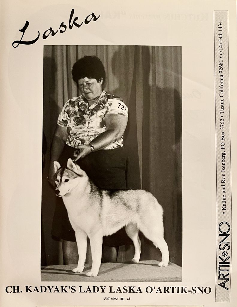 Photo of Kadyak’s Lady Laska O’Artik-Sno