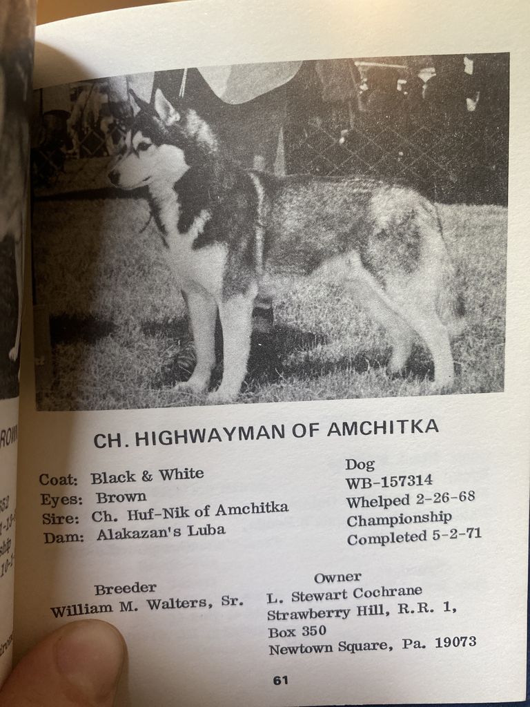 Photo of Highwayman of Amchitka