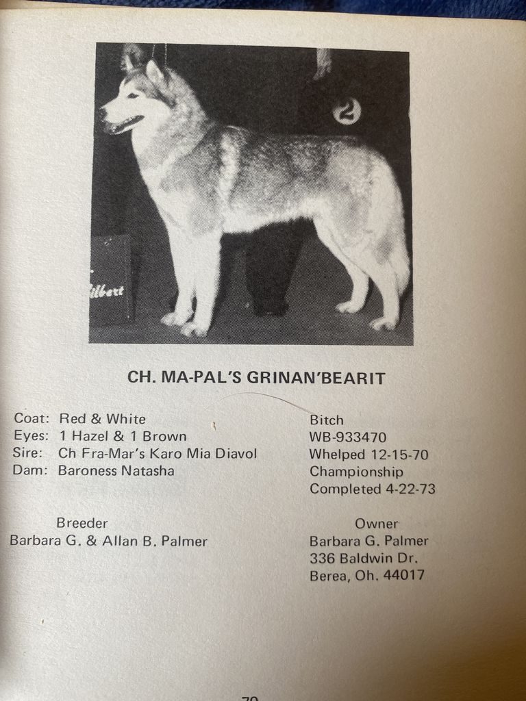 Photo of Ma-Pal’s Grinan’Bearit
