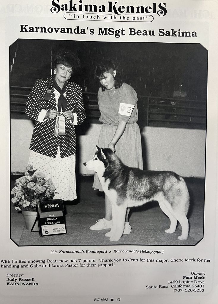 Photo of Karnovanda’s Msgt Beau Sakima