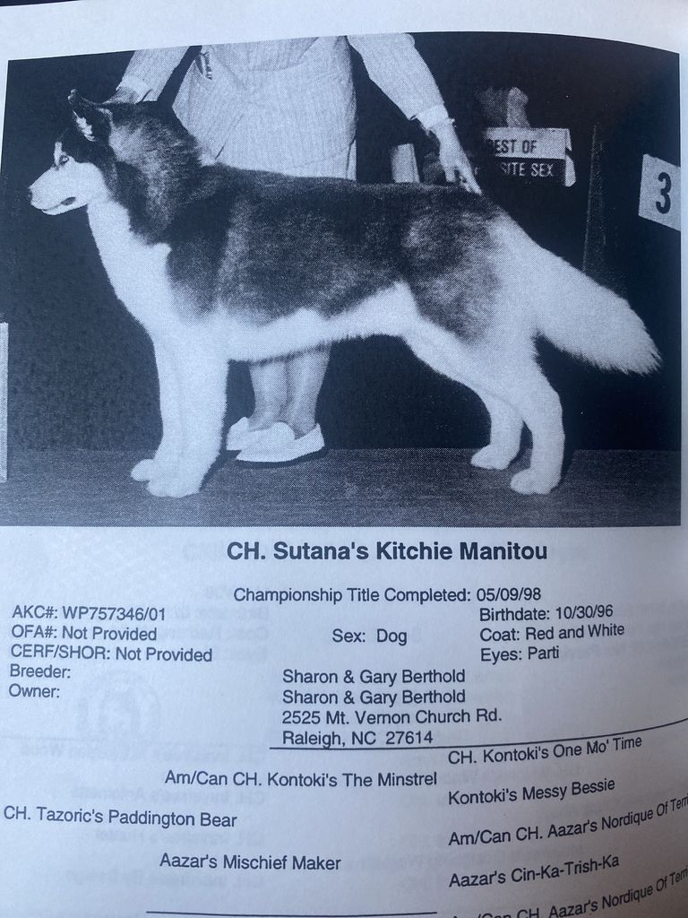 Photo of Sutana’s Kitchie Manitou
